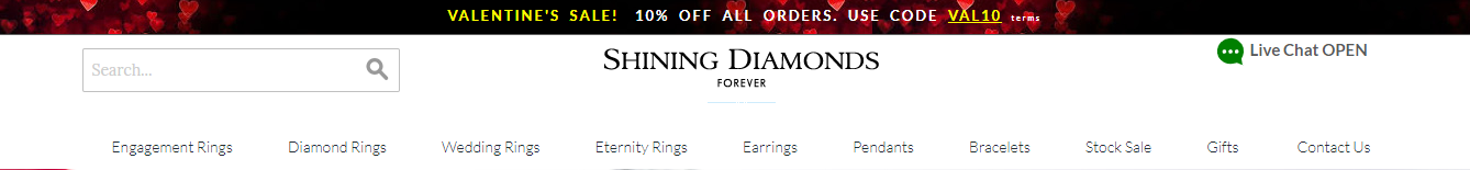 shining diamonds 
